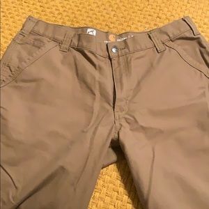 Tan relax fit CarHartt pants